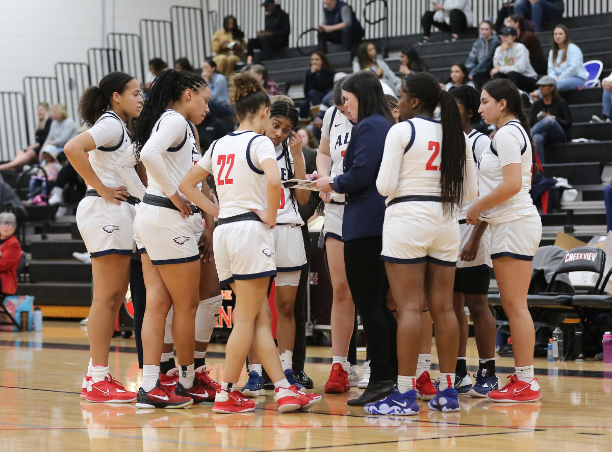 Coppell Allen Texas 6A UIL girls basketball bi-district playoffs 021323 Brian McLean 5